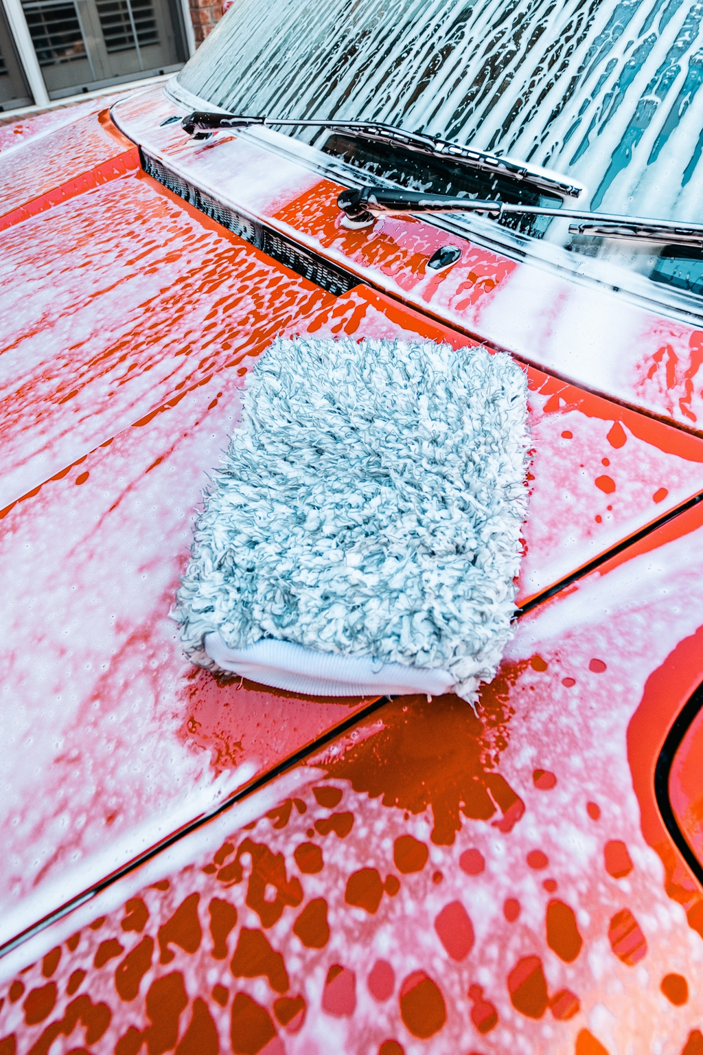 BLACKLINE BRAND MICROFIBER WASH MITT
